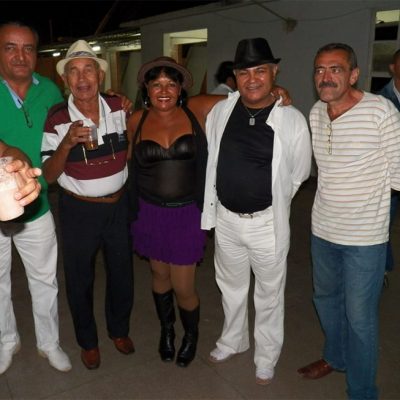 Joci Batista no aniversário do Forró Alagoano com Messias Lima, China, Genaro e Zé de Princesa